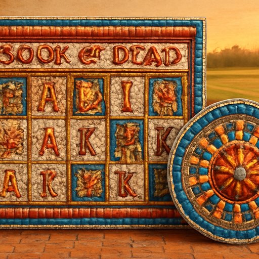 r777 Book of Dead screen